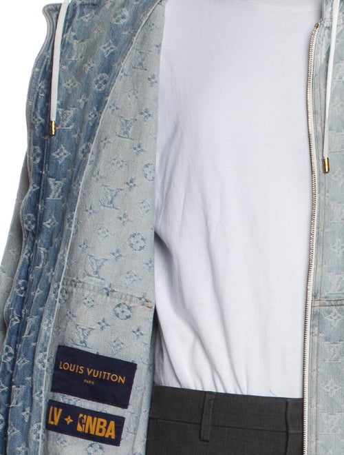 Louis Vuitton x NBA 2021 LV Monogram Denim Jacket