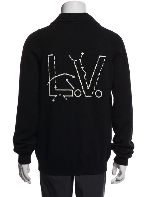 Louis Vuitton x NBA 2021 Graphic Print Cardigan