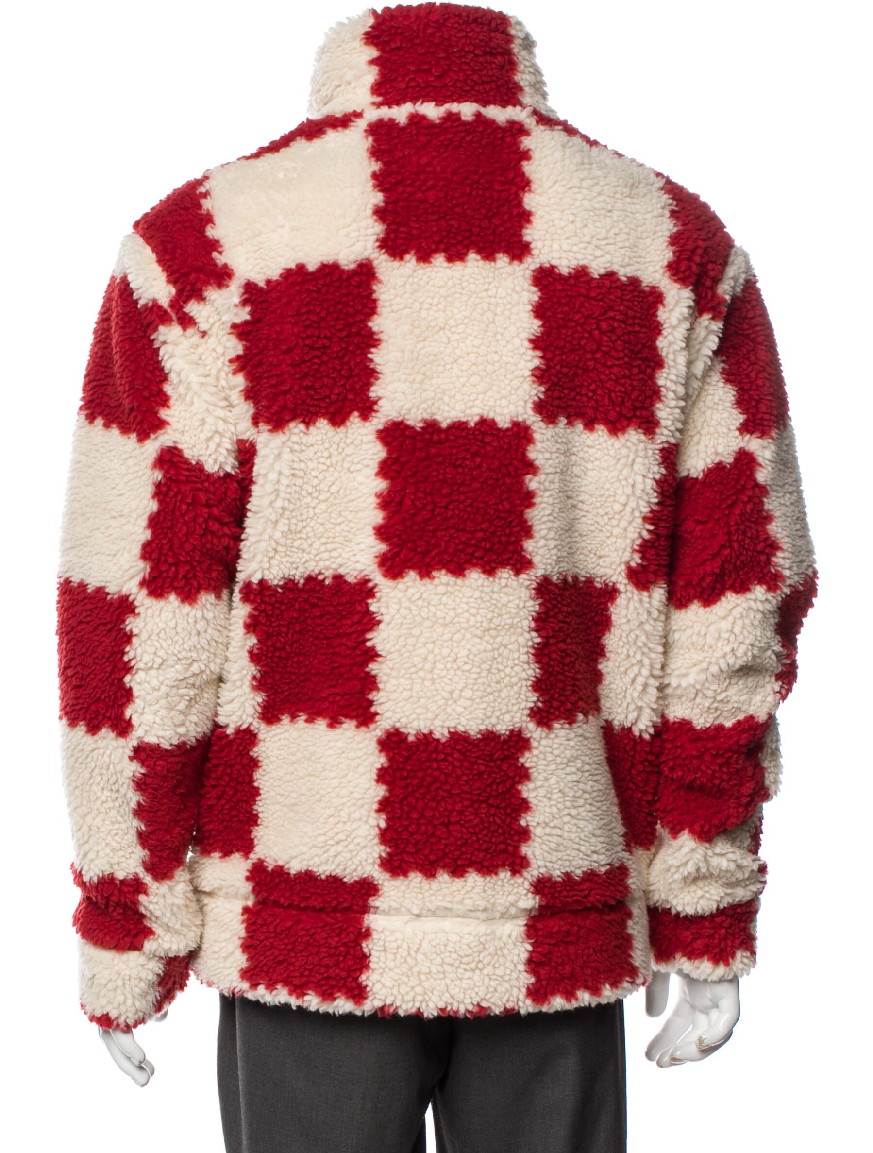 Louis Vuitton x Nigo 2022 Damier Puzzle Fleece Jacket