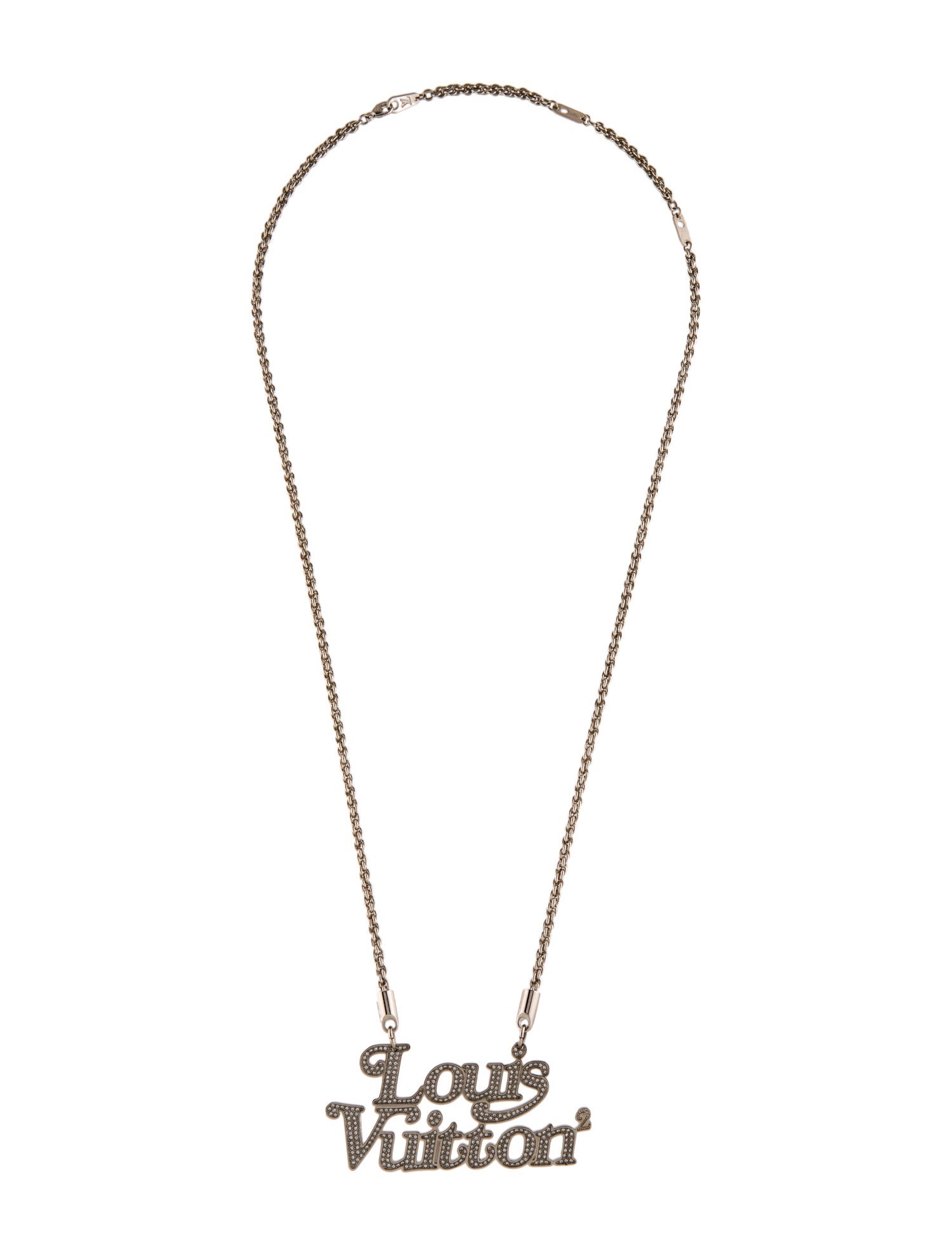 Louis Vuitton x Nigo Squared Signature Necklace