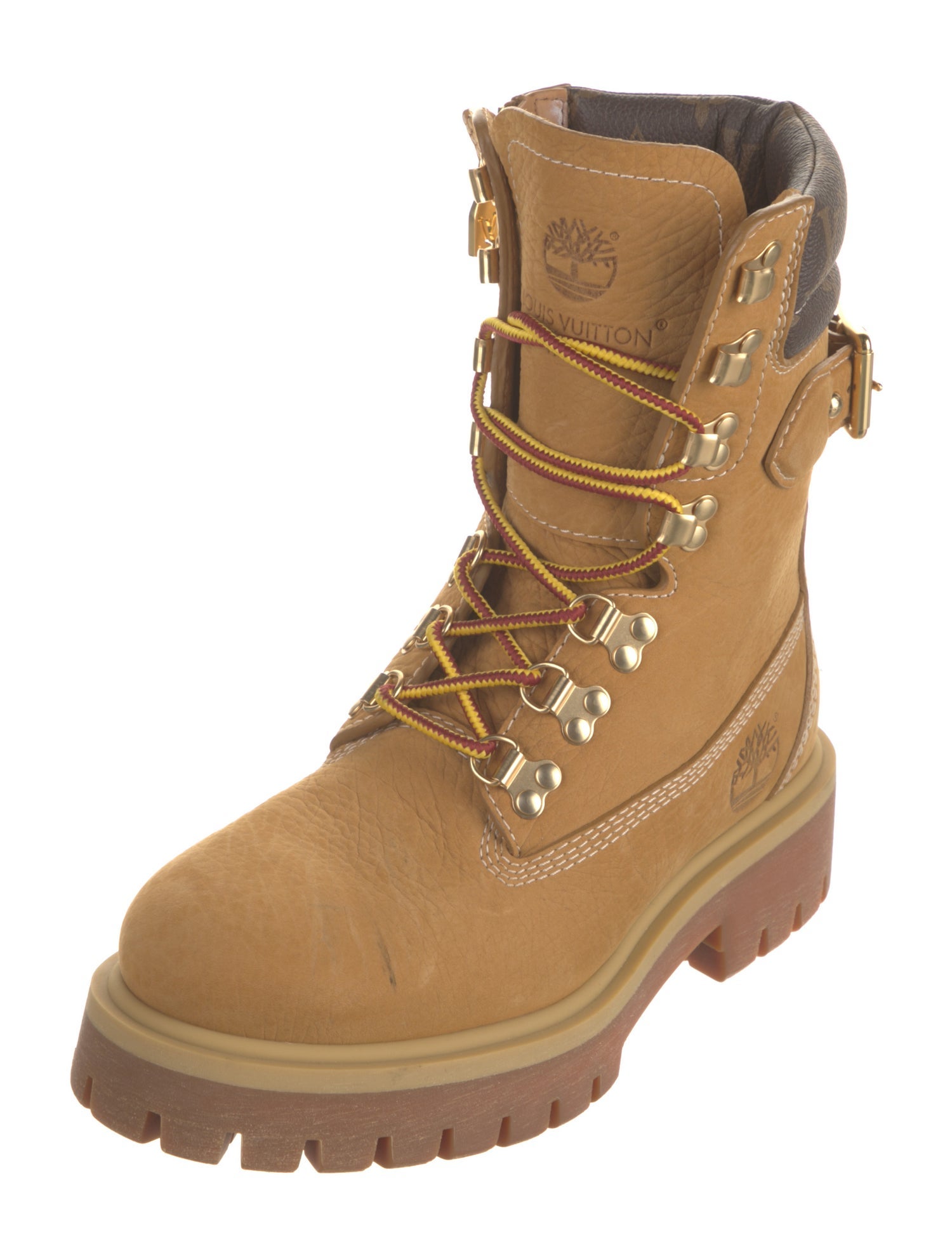 Louis Vuitton x Timberland Ranger Suede Combat Boots