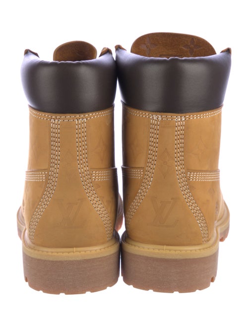 Louis Vuitton x Timberland 2024 LV Monogram Hiking Boots