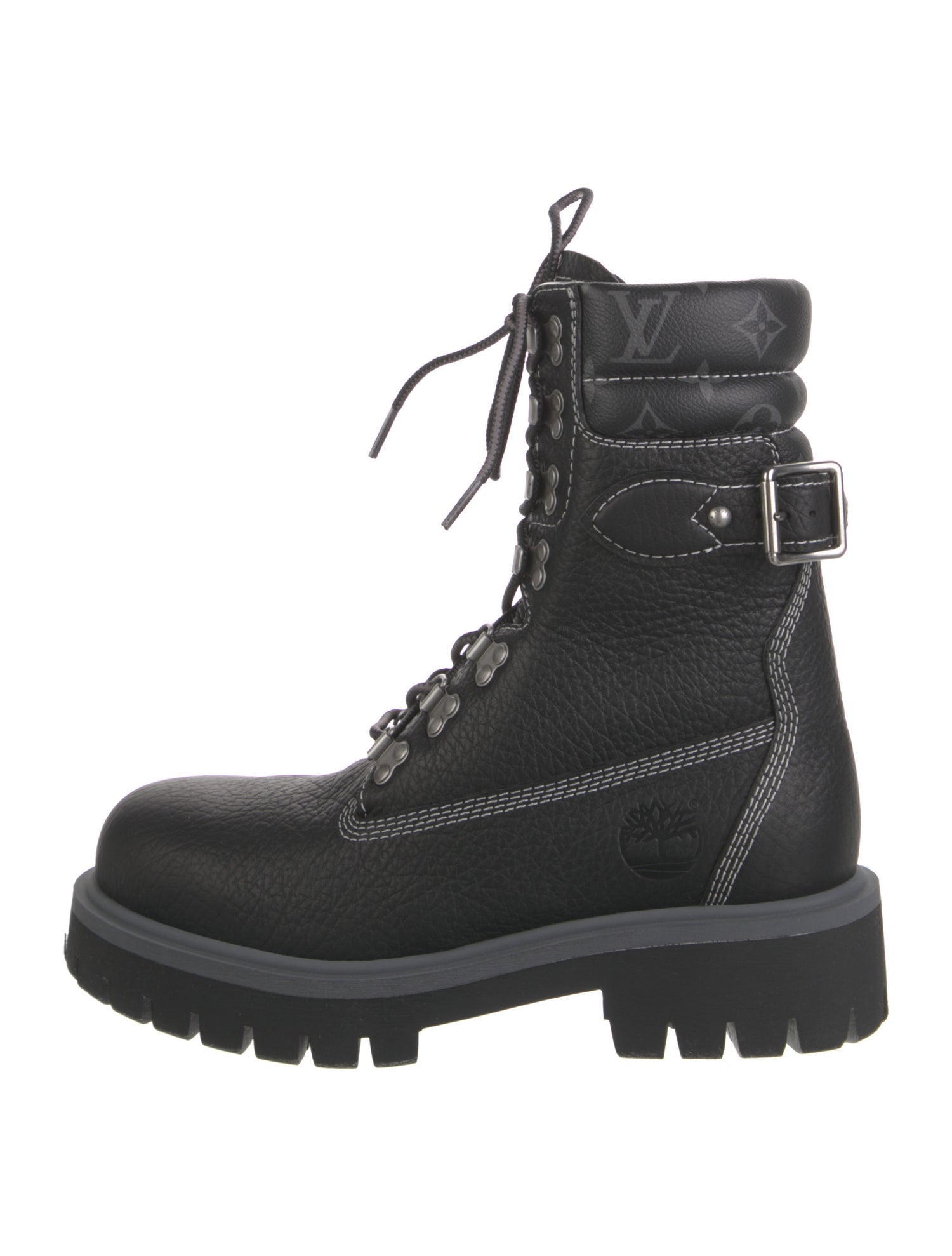 Louis Vuitton x Timberland 2024 LV Monogram Hiking Boots