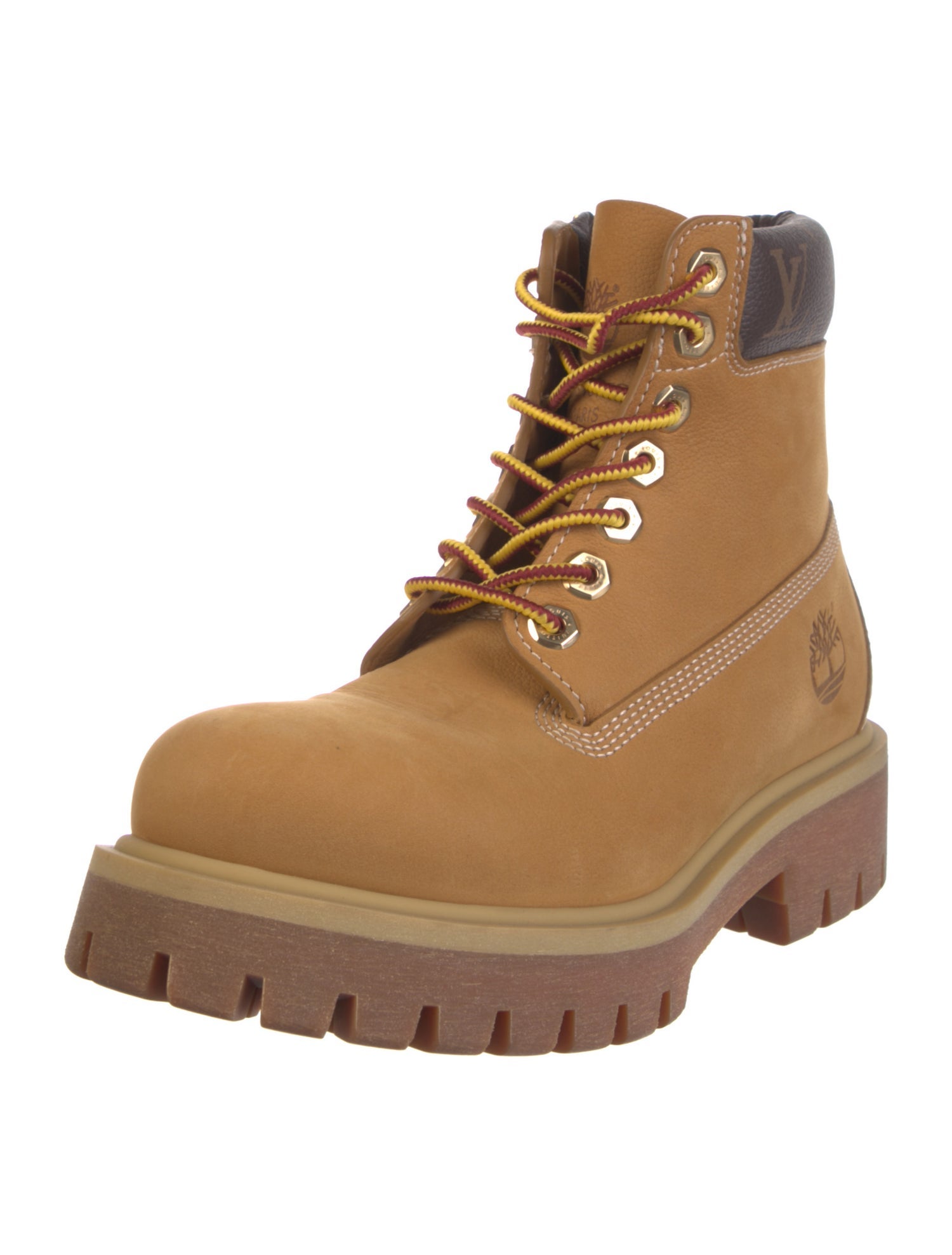 Louis Vuitton x Timberland 2024 LV Monogram Lace-Up Boots