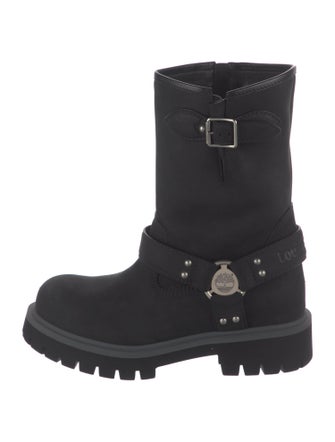 Louis Vuitton x Timberland Suede Boots