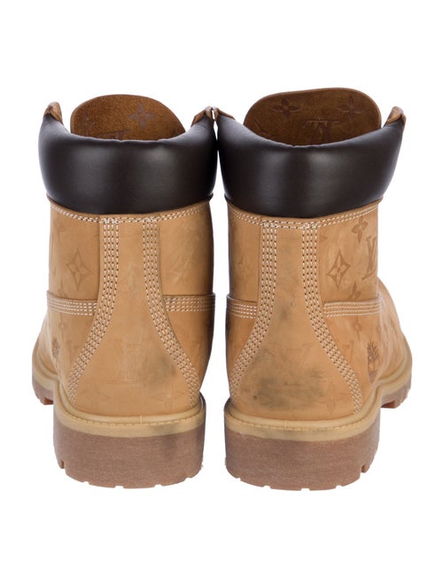 Louis Vuitton x Timberland 2024 LV Monogram Combat Boots