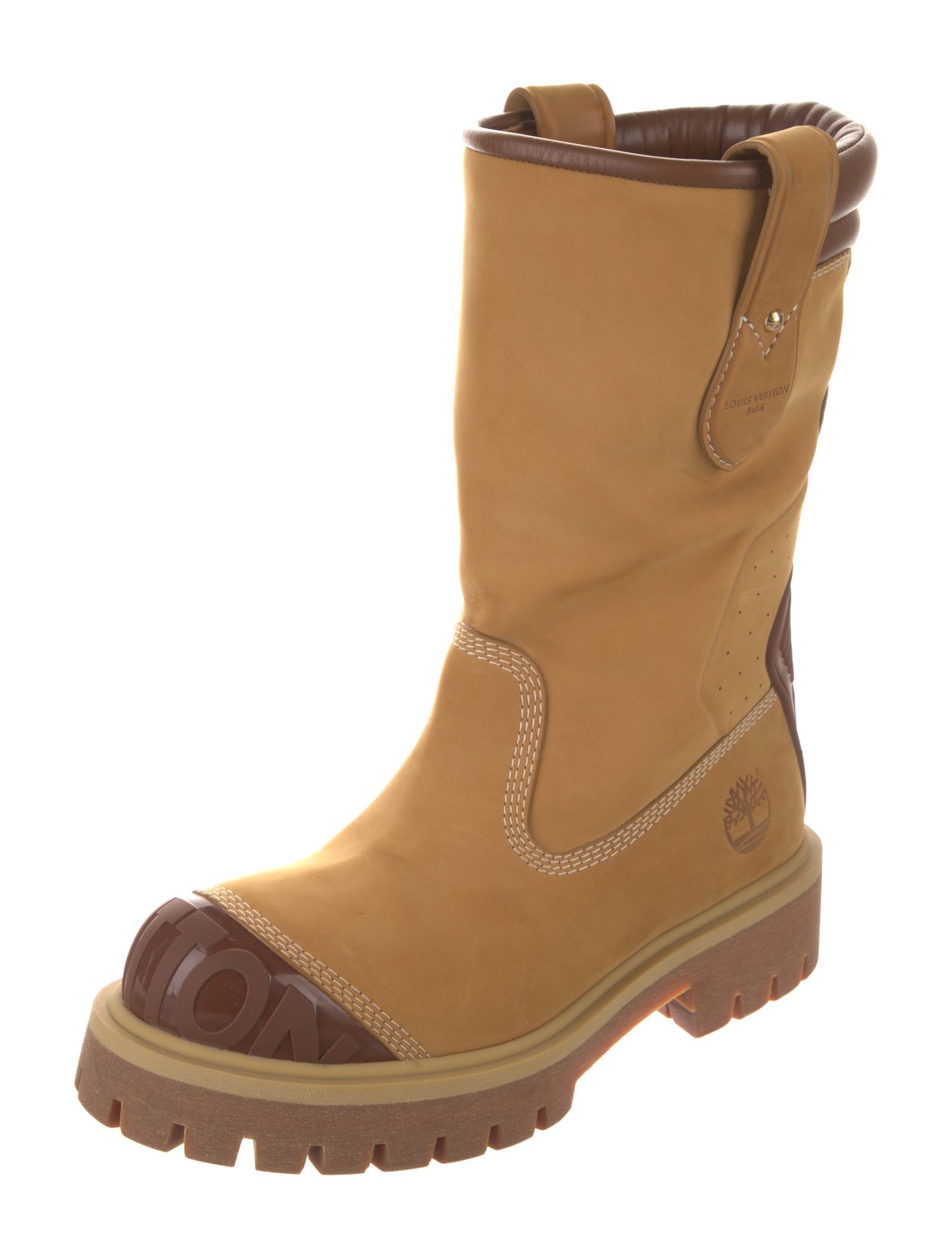 Louis Vuitton x Timberland 2024 Nubuck Boots