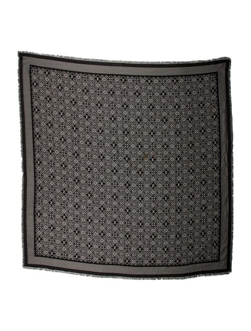 Louis Vuitton Since 1854 Monogram Shawl Silk Shawl