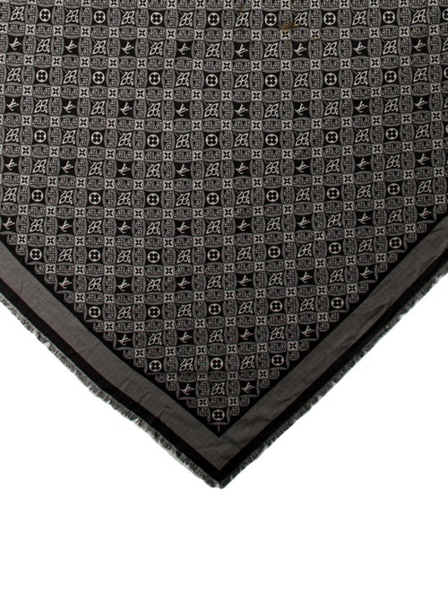 Louis Vuitton Since 1854 Monogram Shawl Silk Shawl