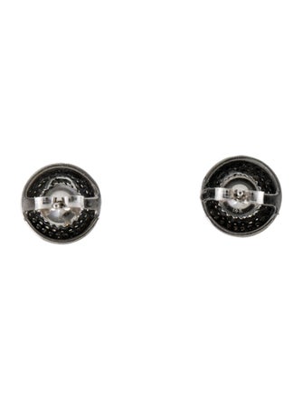 Sheryl Lowe Diamond Domed Stud Earrings