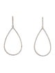 Sheryl Lowe Diamond Open Teardrop Earrings
