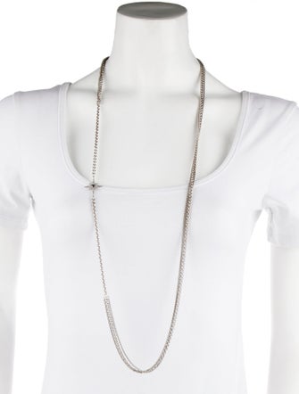 Sheryl Lowe Topaz & Diamond Star Multi-Strand Necklace