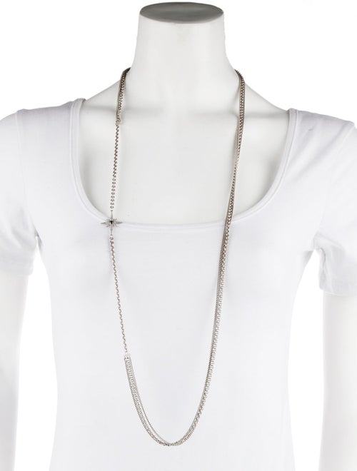 Sheryl Lowe Topaz & Diamond Star Multi-Strand Necklace