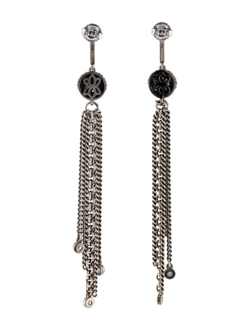 Sheryl Lowe 1.43ctw Diamond Drop Earrings