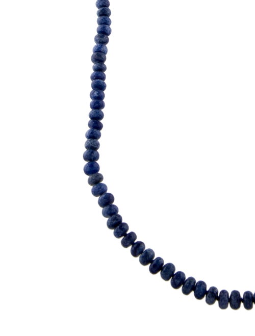 Sheryl Lowe Dyed Quartzite & Diamond Beaded Necklace
