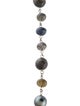 Sheryl Lowe Diamond ,Tourmalated Quartz, Opal & Labradorite Beaded Necklace