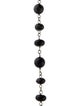 Sheryl Lowe Diamond, Onyx & Spinel Multi Wire Bead Necklace