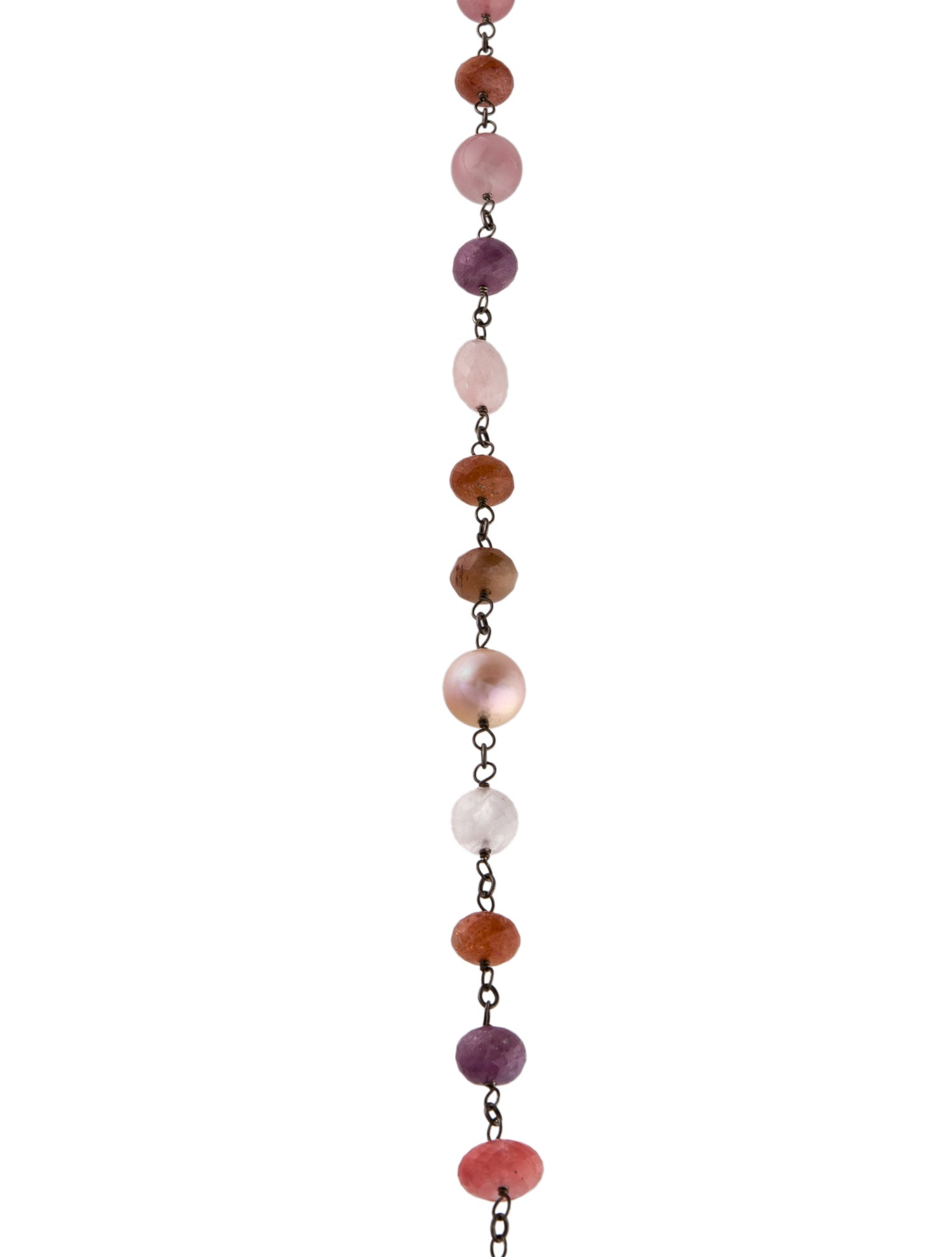 Sheryl Lowe Multistone Bead Strand Necklace