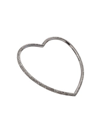 Sheryl Lowe 5.34ctw Diamond Heart Pendant