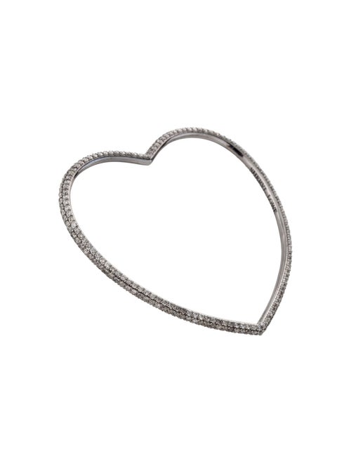 Sheryl Lowe 5.34ctw Diamond Heart Pendant