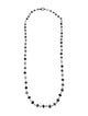 Sheryl Lowe Multistone & Diamond Bead Strand Necklace