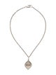 Sheryl Lowe Diamond 'MRS' Pendant Necklace