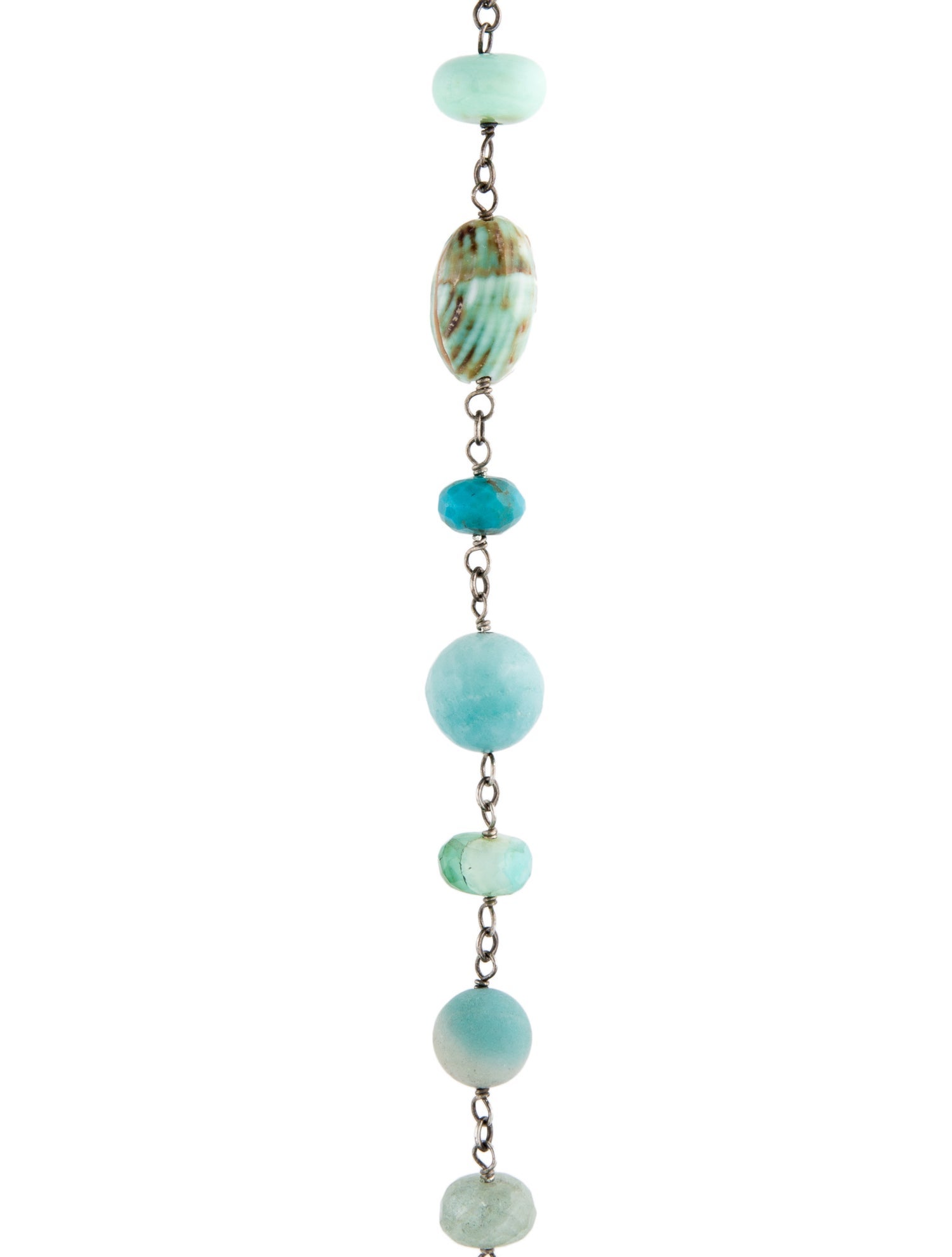 Sheryl Lowe Diamond & Multistone Bead Necklace