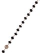 Sheryl Lowe Onyx & Diamond Bead Necklace