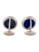 Sheryl Lowe Diamond & Lapis Lazuli Cufflinks