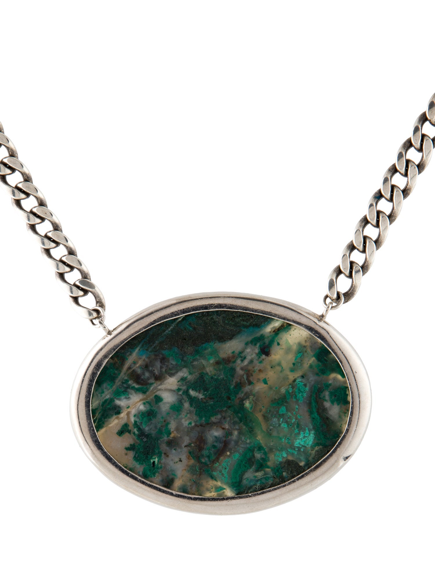 Sheryl Lowe Eilat & Diamond Pendant Necklace