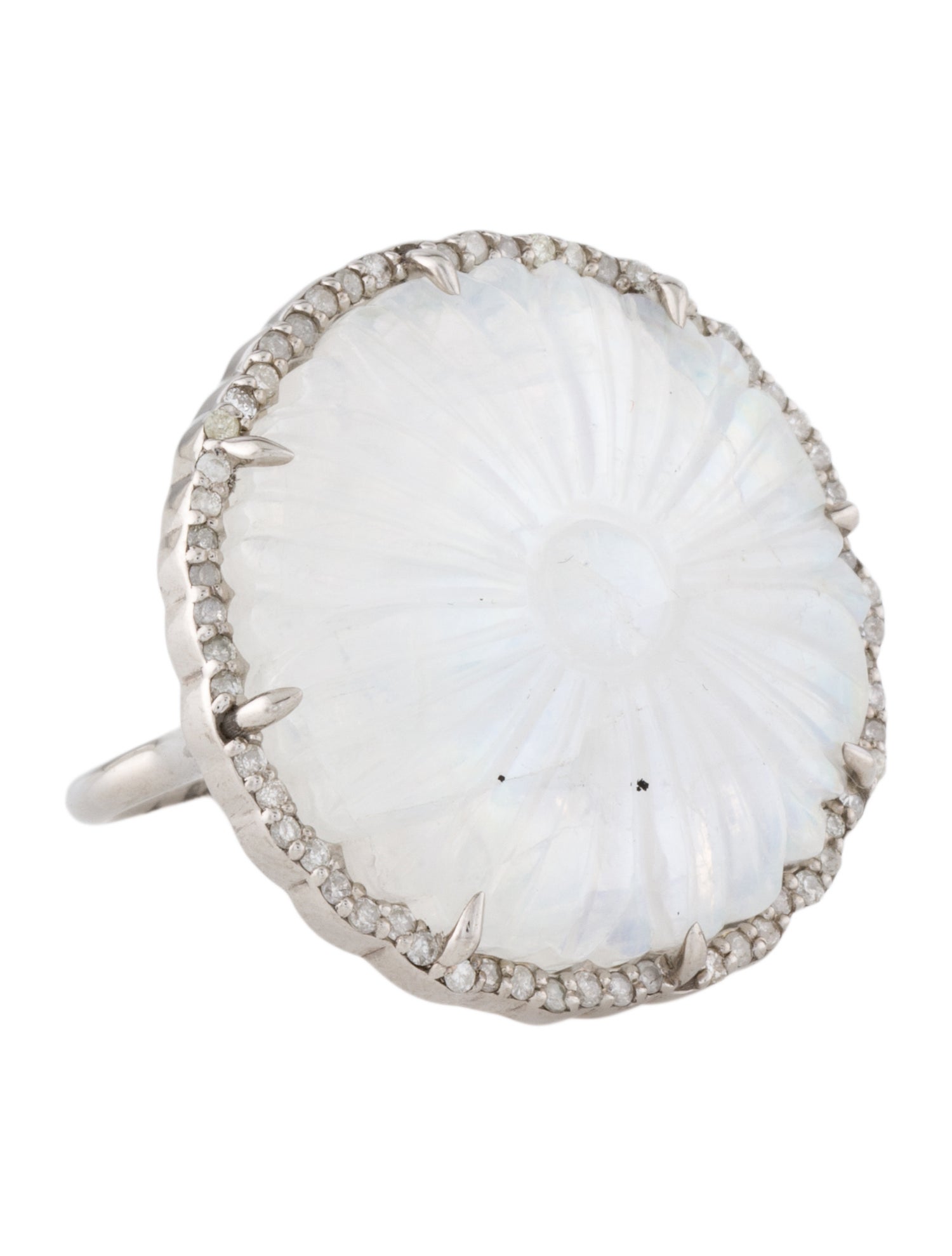 Mejuri x GANNI Clover Wrap Ring - Sterling Silver Cocktail