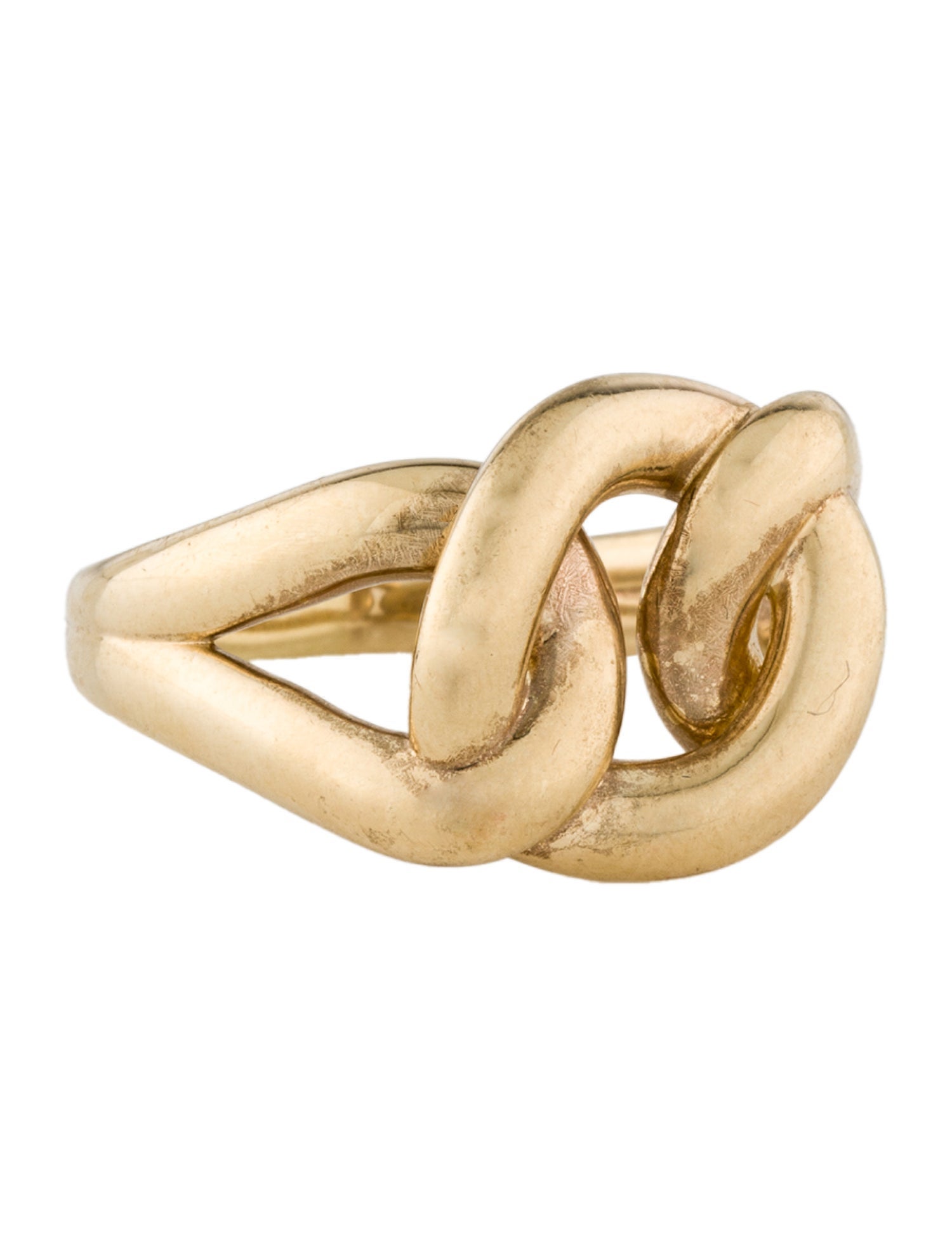 Sheryl Lowe 14K Love Knot Cocktail Ring