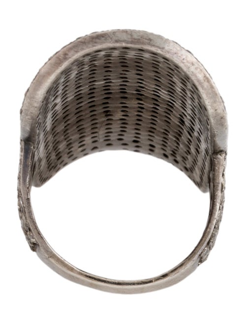 Sheryl Lowe Diamond Long Shield Ring