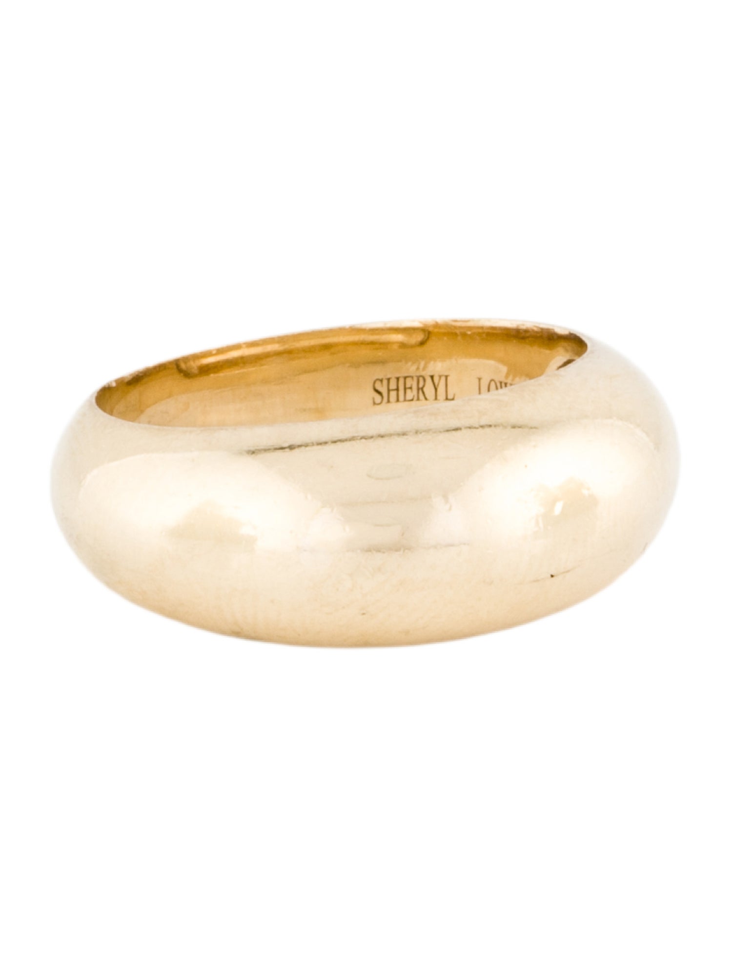 Sheryl Lowe 14k Bubble Band Ring