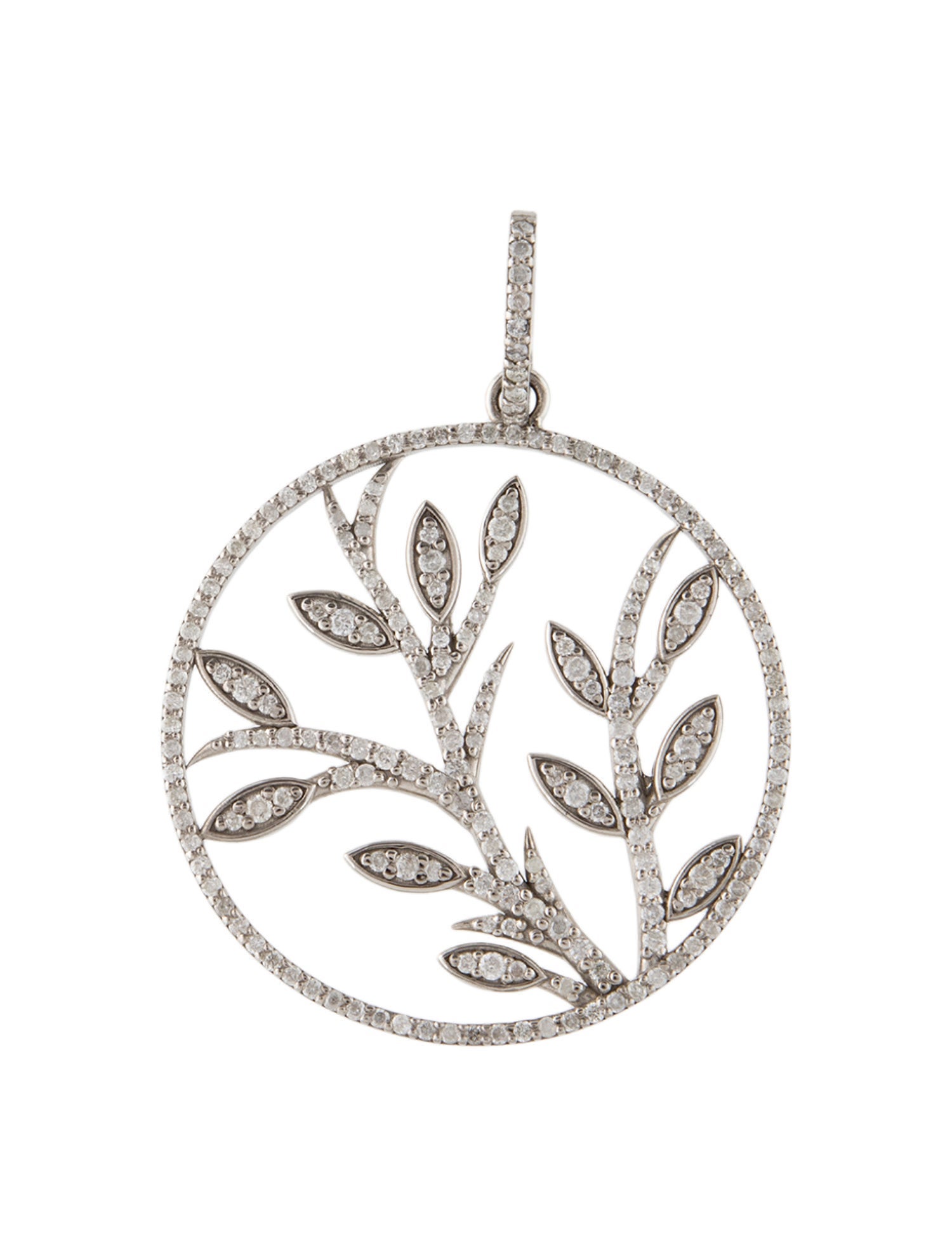 Sheryl Lowe Diamond Branches Pendant