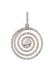 Sheryl Lowe 14K 1.92ctw Diamond Spiral Pendant