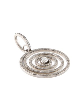 Sheryl Lowe 14K 1.92ctw Diamond Spiral Pendant