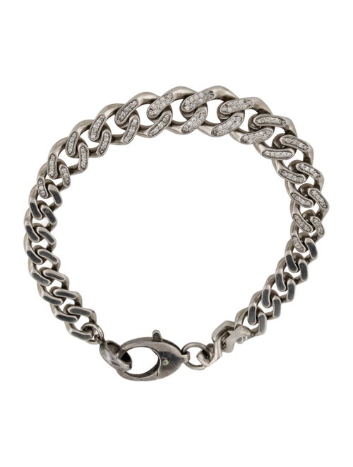 Sheryl Lowe Diamond Curb Link Bracelet