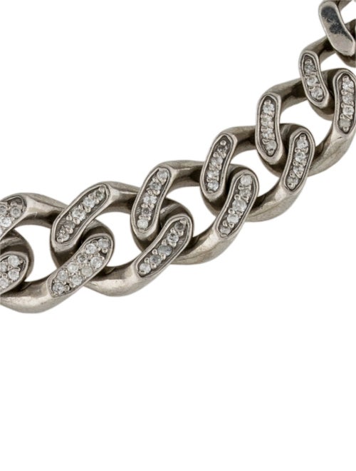 Sheryl Lowe Diamond Curb Link Bracelet