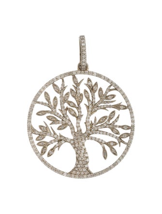 Sheryl Lowe 2.27ctw Diamond Tree of Life Pendant