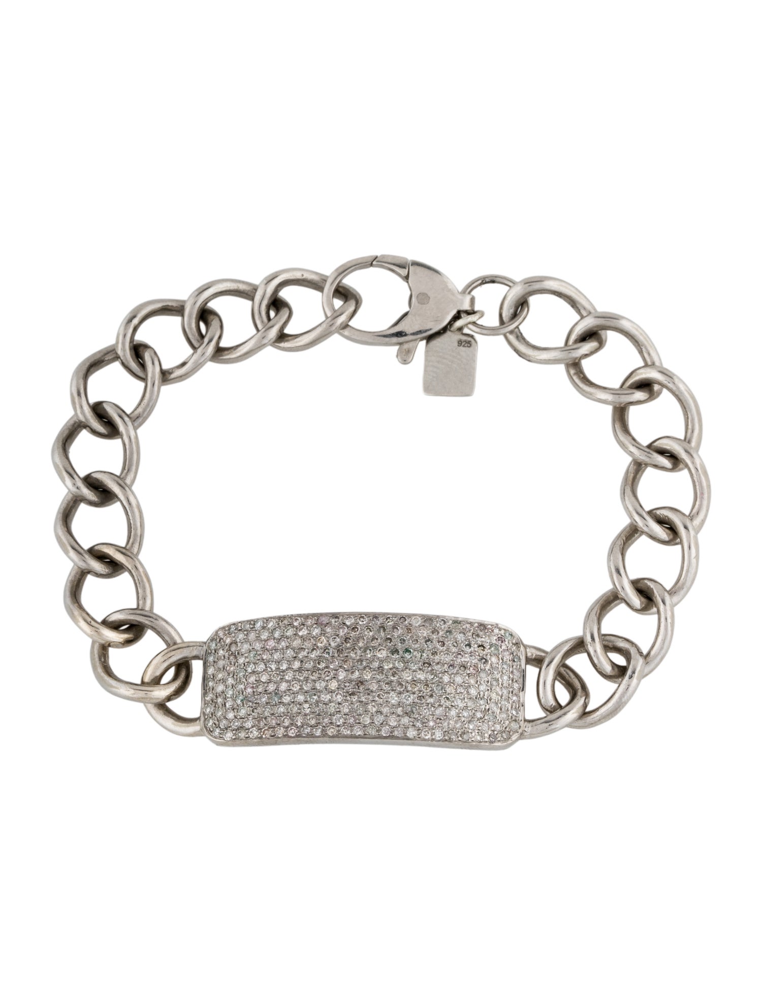 Sheryl Lowe Diamond ID Bracelet