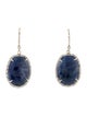 Sheryl Lowe Sapphire & Diamond Drop Earrings