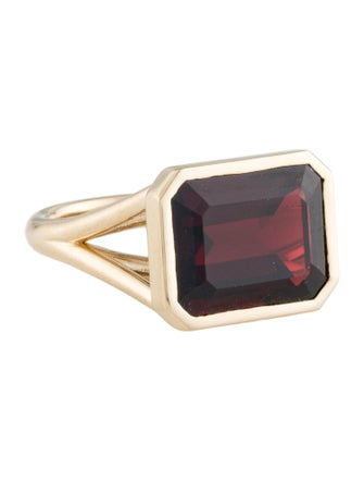 Sheryl Lowe 14K 13.35ct Garnet Joni Cocktail Ring