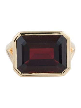 Sheryl Lowe 14K 13.35ct Garnet Joni Cocktail Ring