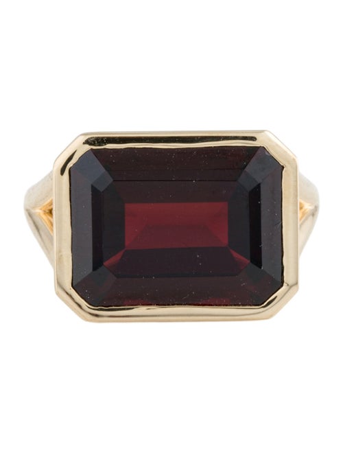 Sheryl Lowe 14K 13.35ct Garnet Joni Cocktail Ring