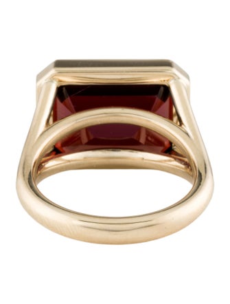 Sheryl Lowe 14K 13.35ct Garnet Joni Cocktail Ring