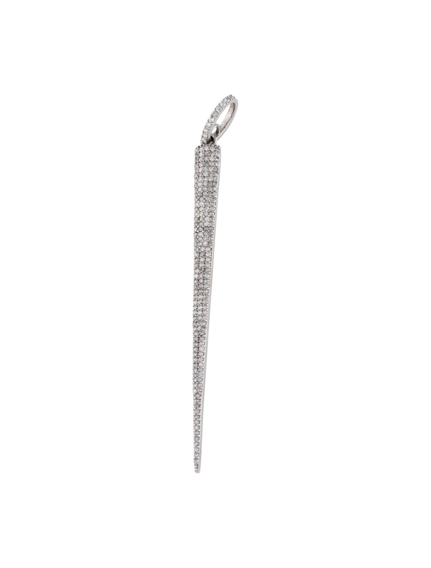 Sheryl Lowe 1.09ctw Diamond Spike Pendant