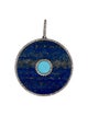 Sheryl Lowe Diamond, Lapis Lazuli, & Turquoise Pendant