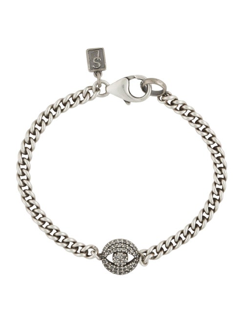 Sheryl Lowe Diamond Eye Station Bracelet