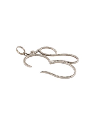 Sheryl Lowe 1.26ctw Diamond Om Pendant